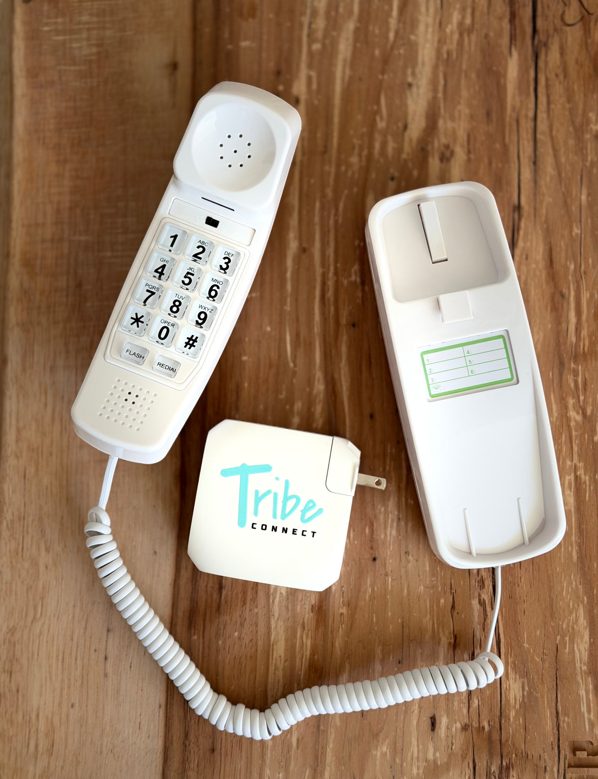 Child on a Landline phone